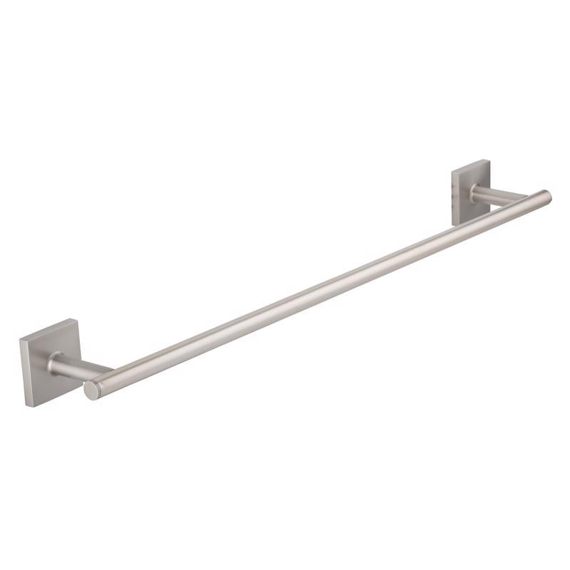 OakBrook Collection Brushed Nickel Towel Bar 24 in. L Die Cast Zinc BH-OB5024BN