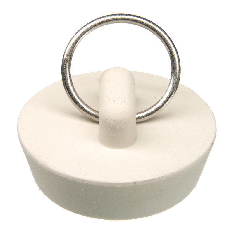 Danco 1-1/4 in. White Rubber Sink Stopper 35976B, Pack of 5