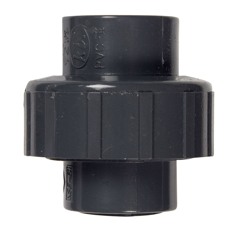 Homewerks Schedule 80 1/2 in. Slip X 1/2 in. Slip PVC Union 512-14-12-12B 1 pk