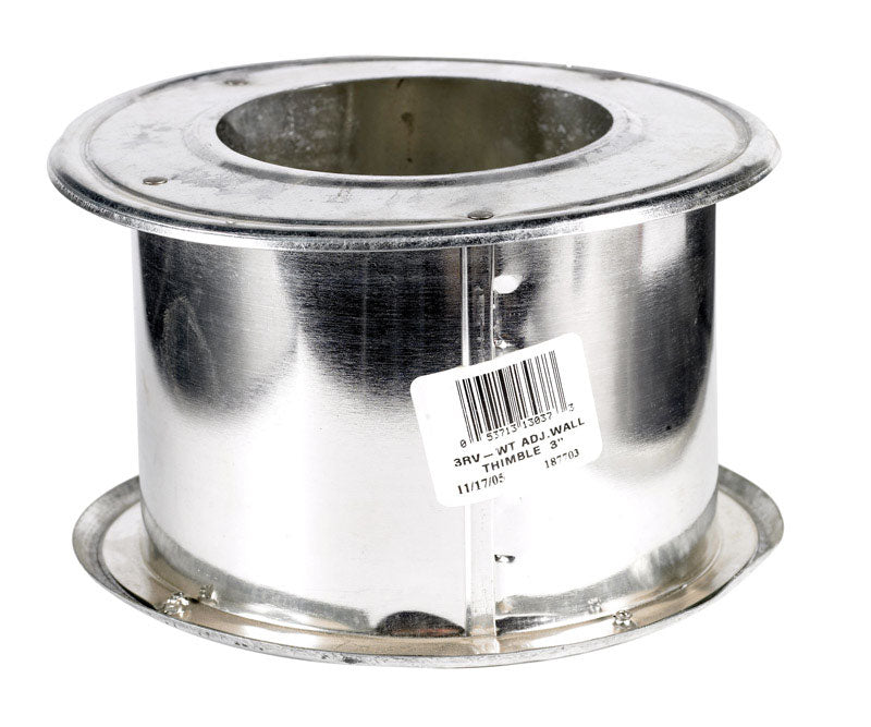 Selkirk 3 in. D Galvanized Steel Wall Thimble 187703