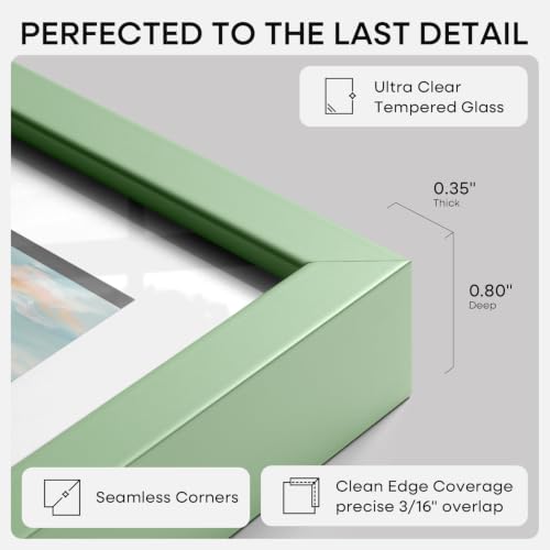 12x17 Green Picture Frame
