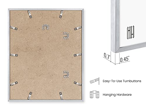 16x20 Silver Metal Picture Frame