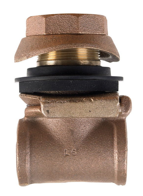 Campbell Red Brass 1 in. Pitless Adapter B-10XLF