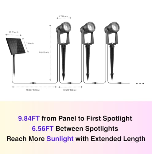 Solar Landscape Spotlights (8 Count)
