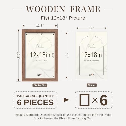 12x18 Frames Set of 6