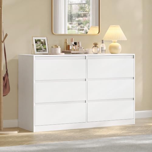 Modern 6 Drawer Dresser