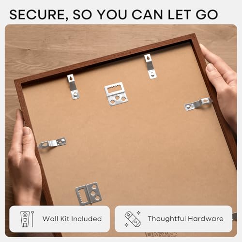 12x16 Brown Oak Picture Frame (2 Count)