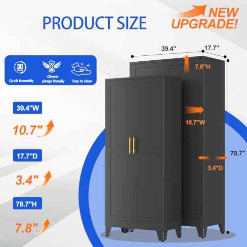 79" Tall Kitchen Pantry Cabinet