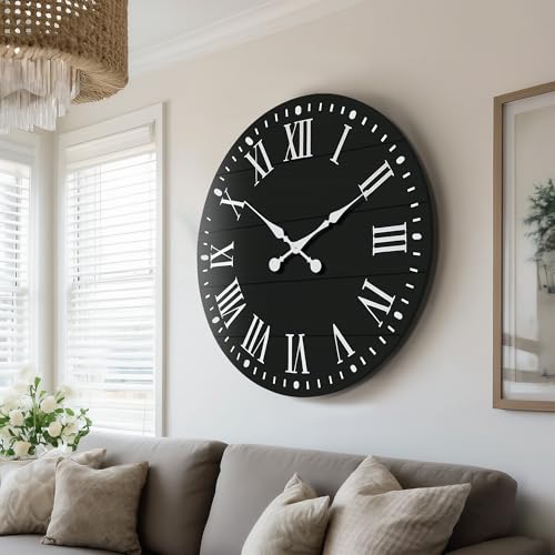 35.5" Large Wall Clock