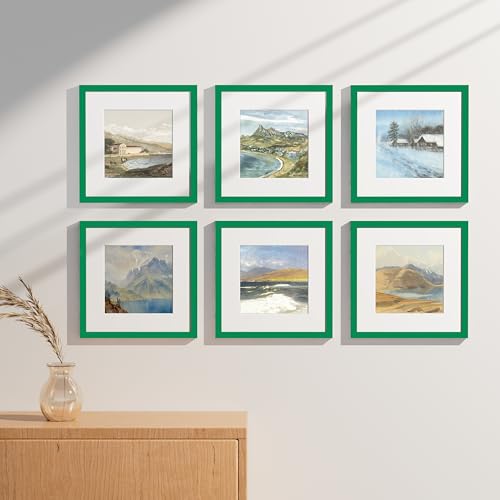 12x12 Picture Frames Set of 9 for Wall Mounting (9 Count)
