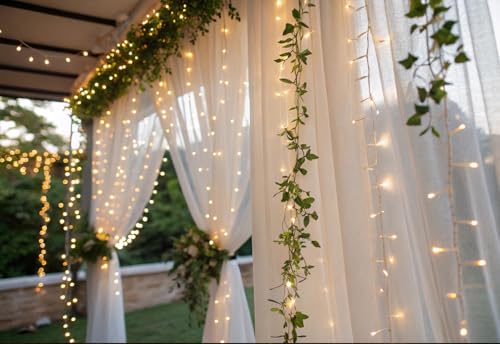 LED Curtain Lights Outdoor 12ft x10ft
