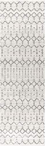 MOH101B 216 Moroccan HYPE Boho Vintage Diamond 2 ft. x 16 ft Runner