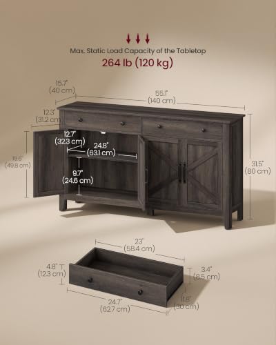 Farmhouse Buffet Cabinet