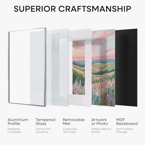 10x10 Silver Picture Frame (2 Count)