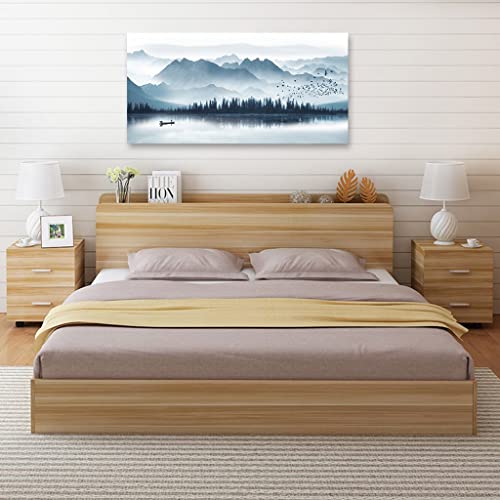 Indigo Canvas Wall Art