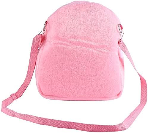 Litewoo Sugar Glider Carrier Portable Travel Bag, Warm Pouch and Breathable Outdoor Portable Tote Bag for Guinea Pig Hedgehog Chinchilla Sugar Glider Hamster Squirrel Small Animal (Pink)