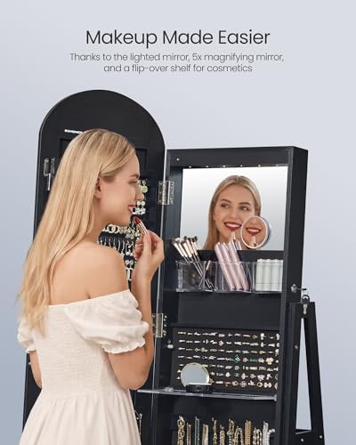 360° Swivel Jewelry Cabinet