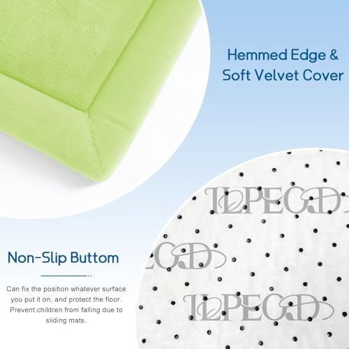 Baby Play Mat for Floor Nursery Muscle Mat Area Rug Playroom Rug 79x110" Elastic Foam 1.3" Thick Crawling Mat for Babies