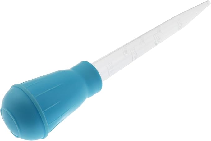 2pcs Water Absorber Light Blue Extension Manual Aquarium Cleaning Tool, Aquarium Water Changer, for Aquarium Waste Remover, Aquarium Bottom Gravel Waste Cleaner, Coral Feeder