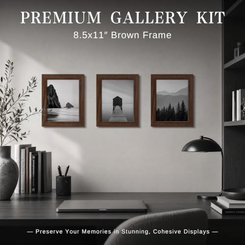8.5 by 11 Picture Frame Set of 6