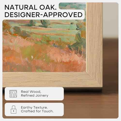 12x16 Natural Oak Picture Frame (2 Count)