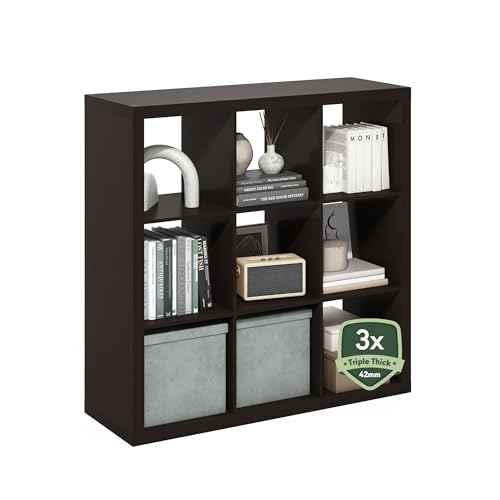 Cubicle 12 Cube Thick Frame Book Shelf