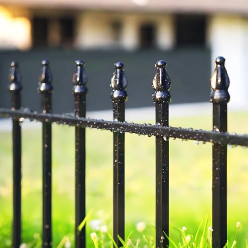 42" H x 12.5Ft Metal Garden Fence (36 Sq Ft)
