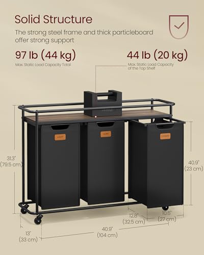 Laundry Sorter with Wheels