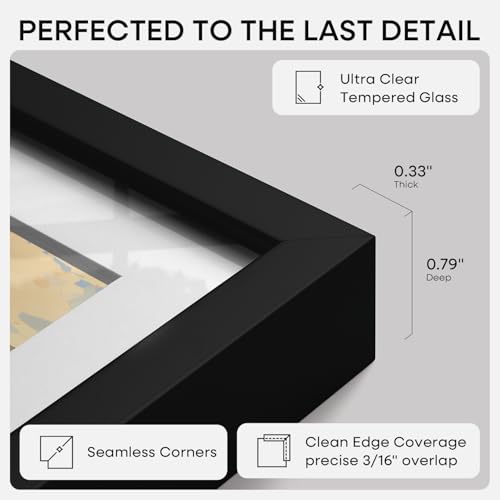 27x40 Black Poster Frame