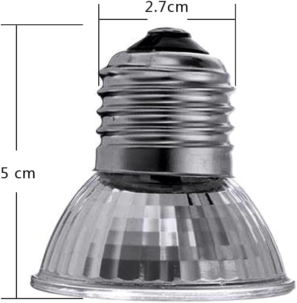 4 Pack 75W UVA UVB Reptile Light Bulbs,Basking Light Heat Lamp for Reptiles and Amphibian Terrariums Tank Cage for Turtle,Bearded Dragon,Chicken.Works with Various Lamp Fixtures Come with UV Test Card