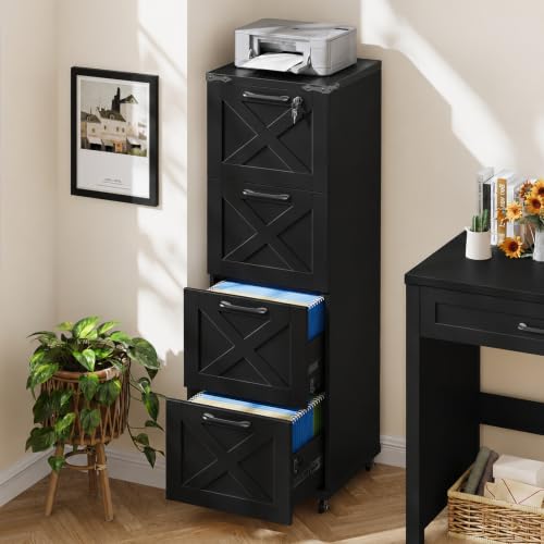 Office Filing Cabinet with 4 Drawers