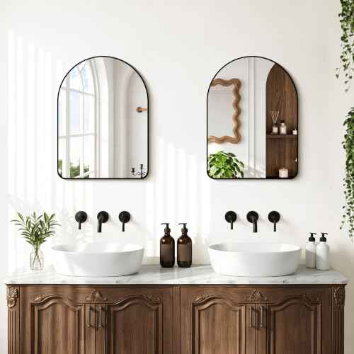 Arched Bathroom Vanity Mirror