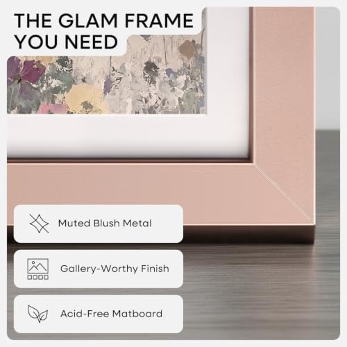 9x12 Rose Picture Frame (2 Count)