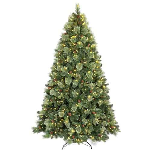 5ft Pre Lit Carolina Pine Christmas Tree