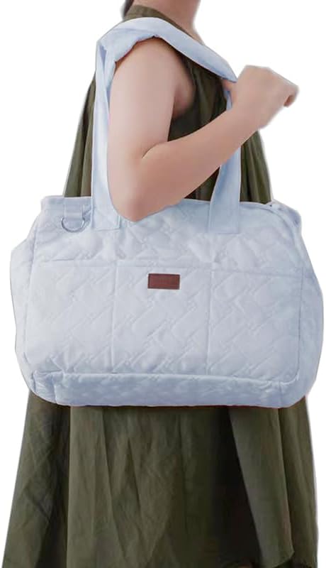 Grey Small Puppy Carrier Purse,Woman Style Pets Bag for Cat Kittens Multiple Pockets,Breathable Mesh Soft Cushion,Travel Outdoor Picnic Pets Totes,MAX 6 lb (Grey, Small)