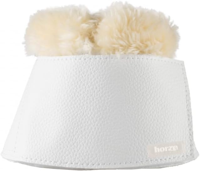 HORZE Signature Bell Boots - White - XXL