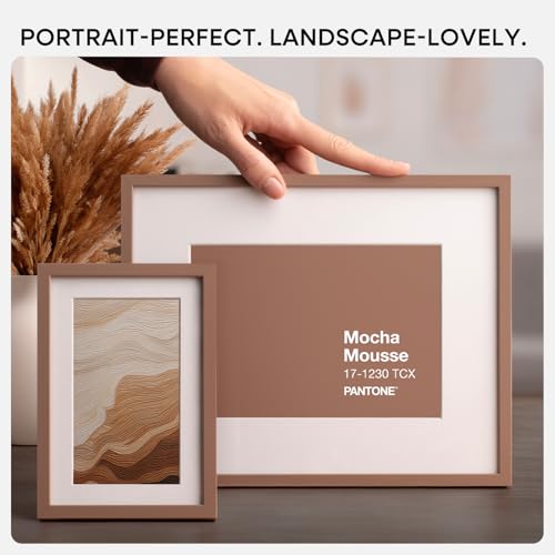 6x6 Mocha Picture Frame (2 Count)