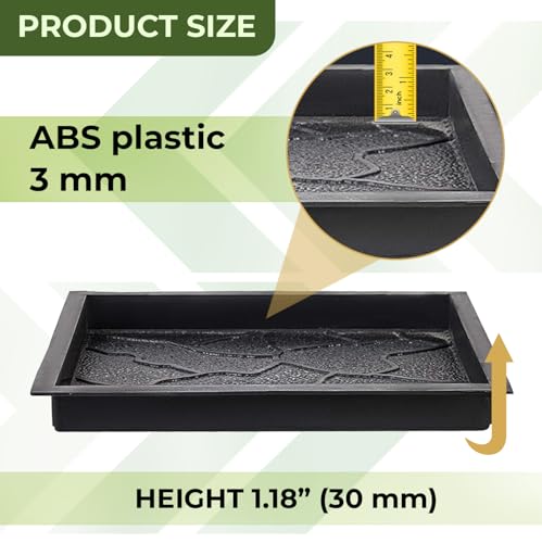 Plastic Molds Concrete Set Patio Paving Mold 4 pcs
