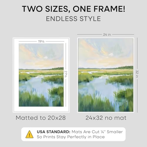 24x32 White Poster Frame (2 Count)