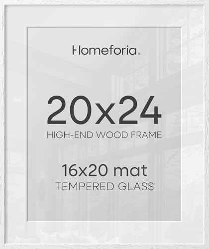 20x24 White Oak Picture Frame