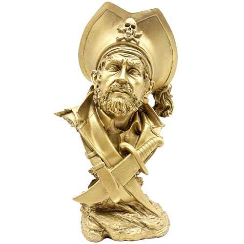 Golden Pirate Figurines