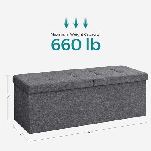 43.3 Inches Storage Ottoman