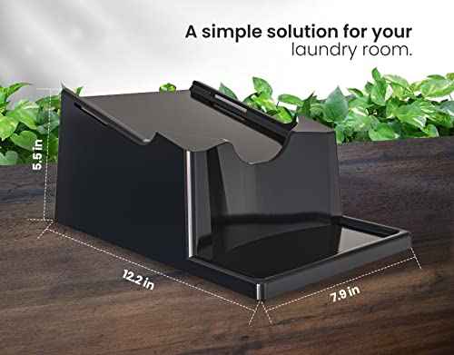 Liquid Laundry Detergent Holder Stand with Drip Tray (2 Count)