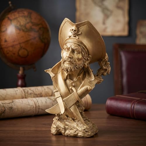 Golden Pirate Figurines