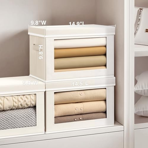 Storage Bins with Lids (5 Count)