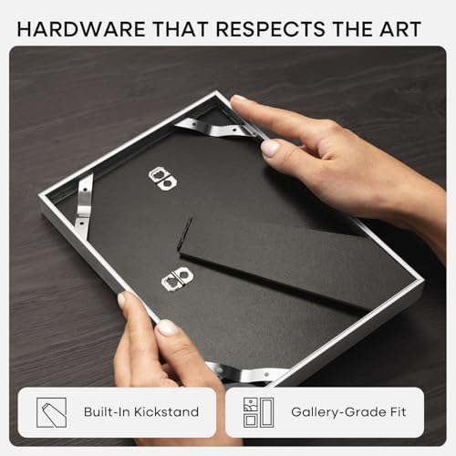 8x12 Silver Picture Frame (3 Count)