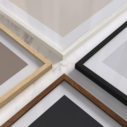 16x24 Walnut Oak Frame Set of 15