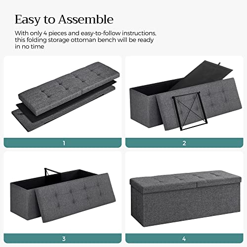 43.3 Inches Storage Ottoman