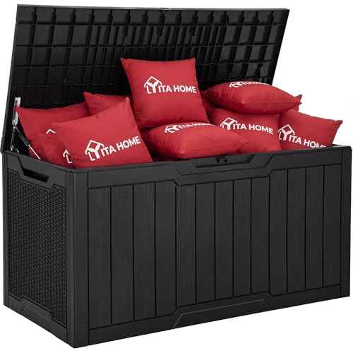 100 Gallon Large Outdoor Deck Box