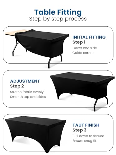 Spandex Table Cloth 1 Pack [4FT
